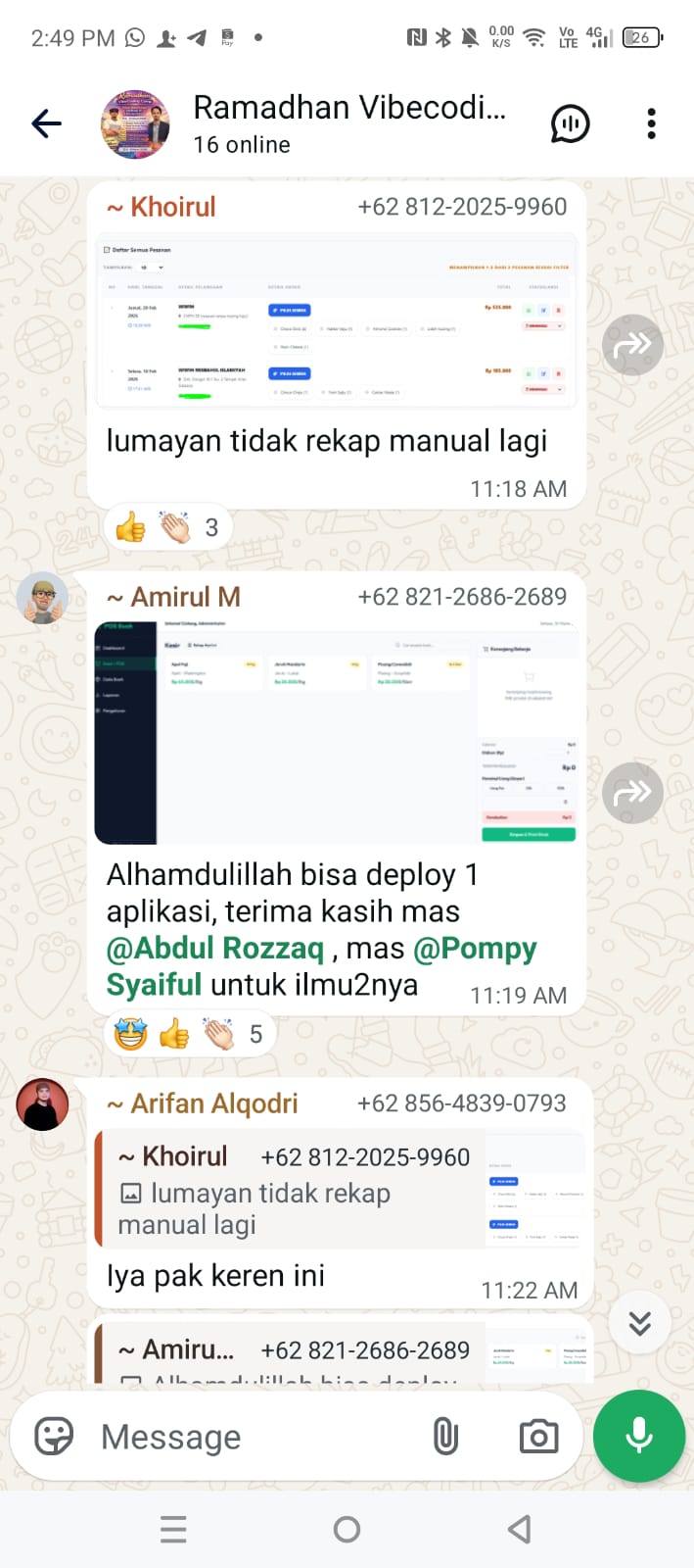 Testimoni Alumni