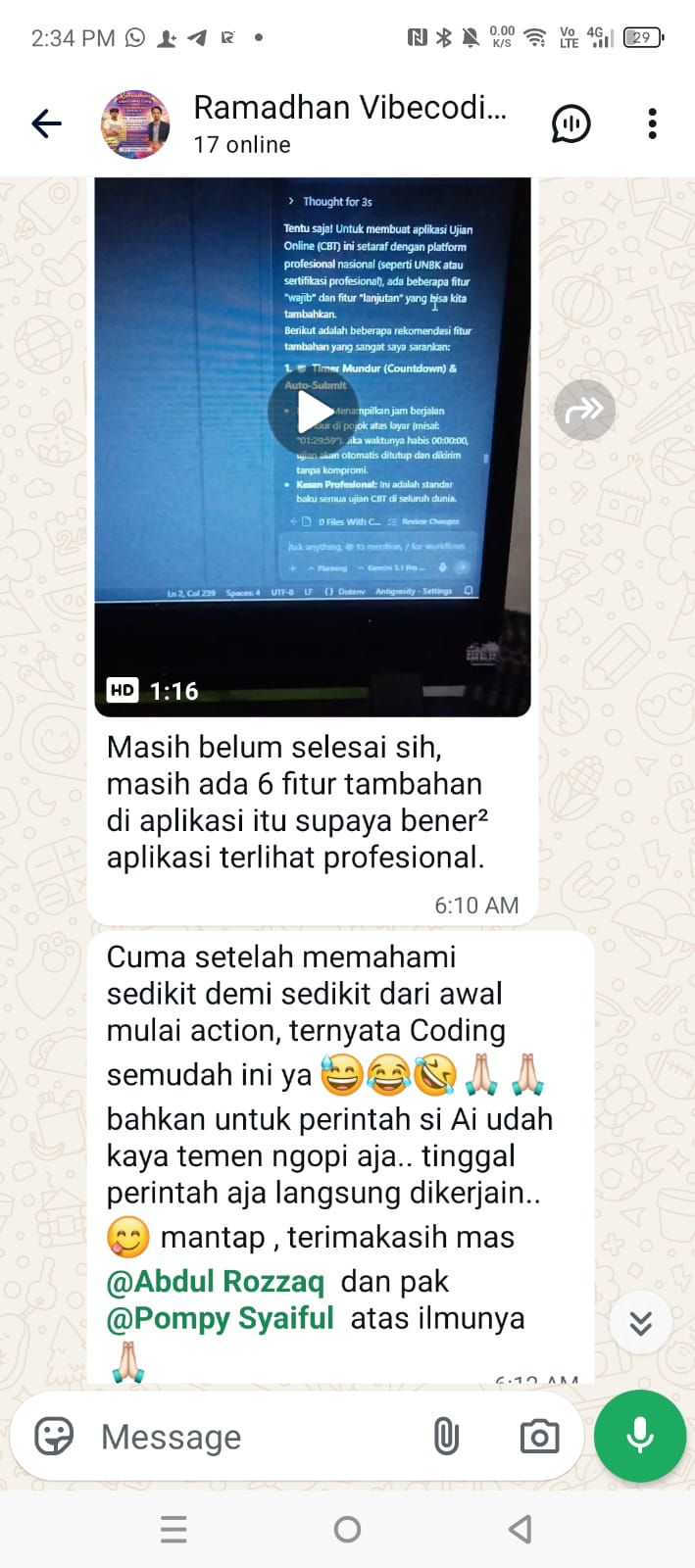 Testimoni Alumni