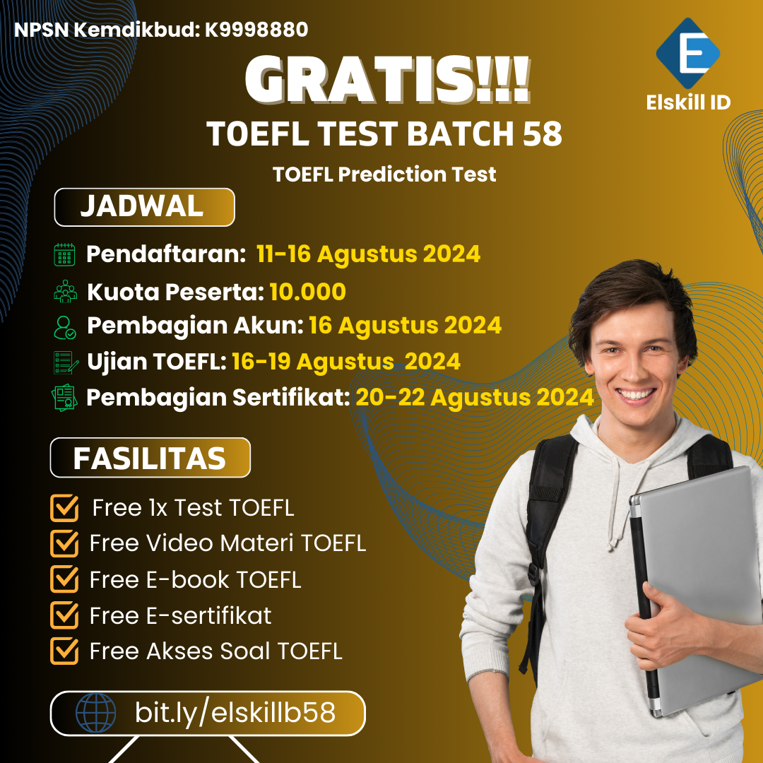 Toefl test batch 58