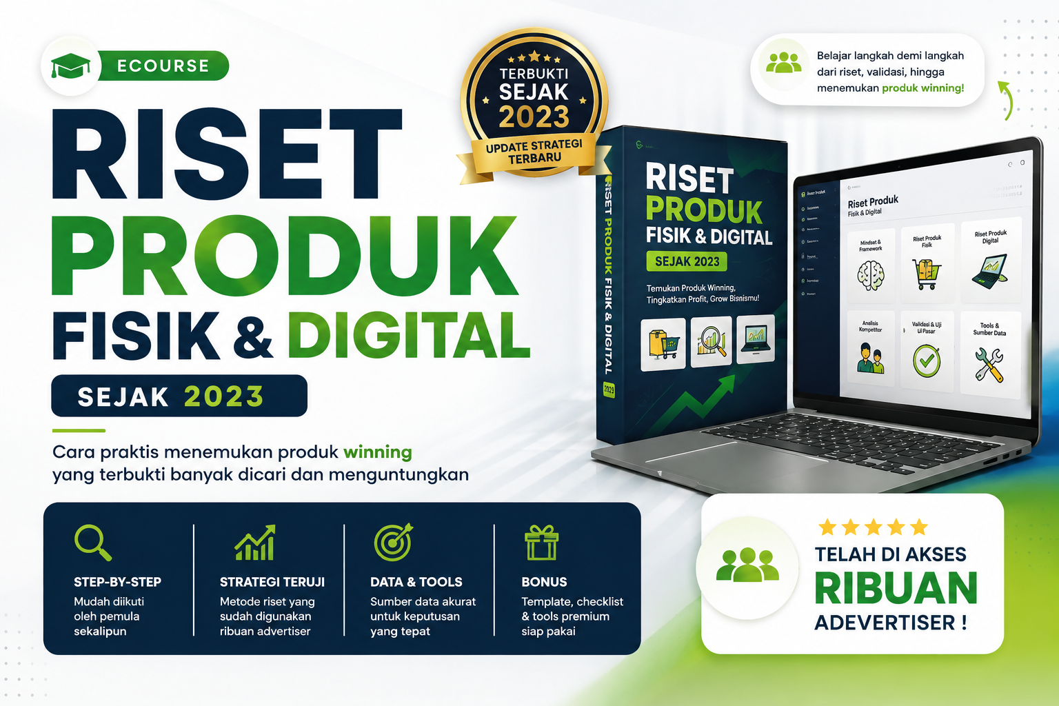 Kelas Riset Produk Fisik & Digital