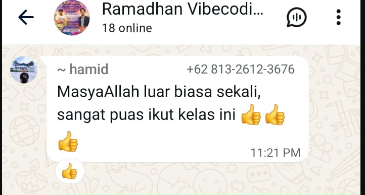 Testimoni Alumni