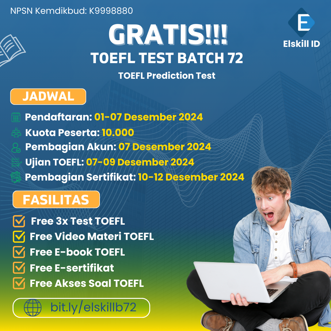 Toefl test batch 72