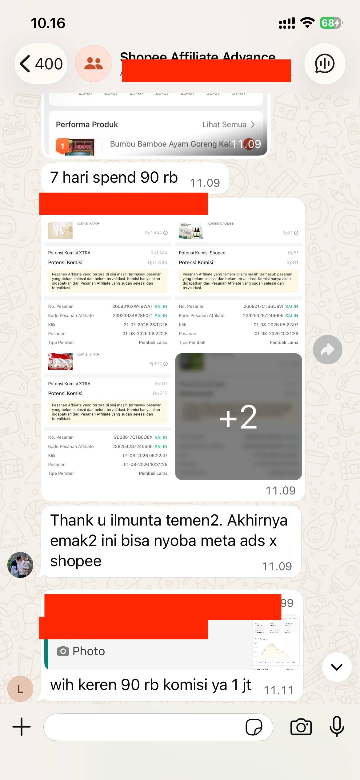 Banner Materi Shopee Affiliate Meta Ads