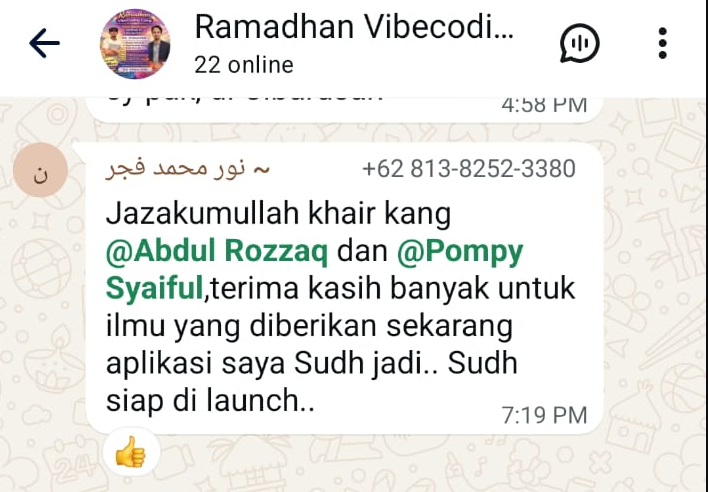 Testimoni Alumni